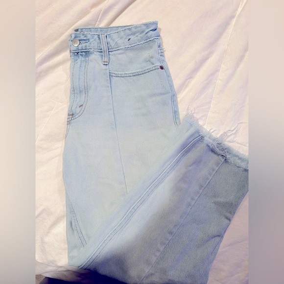 Abercrombie & Fitch Denim - Abercrombie Annie High Rise front Seam jeans